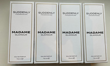 Madame Glamour x 4 Suddenly Fragrances  Eau De Parfum 75ml EDP Women Lidl New