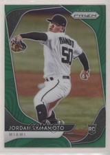 2020 Panini Prizm Tier II Green Prizm Jordan Yamamoto #116 0g6g