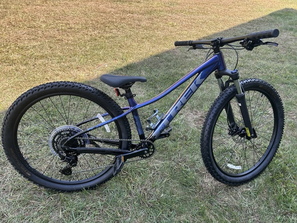 Trek Marlin 5 поколения 3 XS (колеса 27,5 дюйма) фиолетовый/W. подставка и бутылка/новый-unridden - Изображение 2 из 4