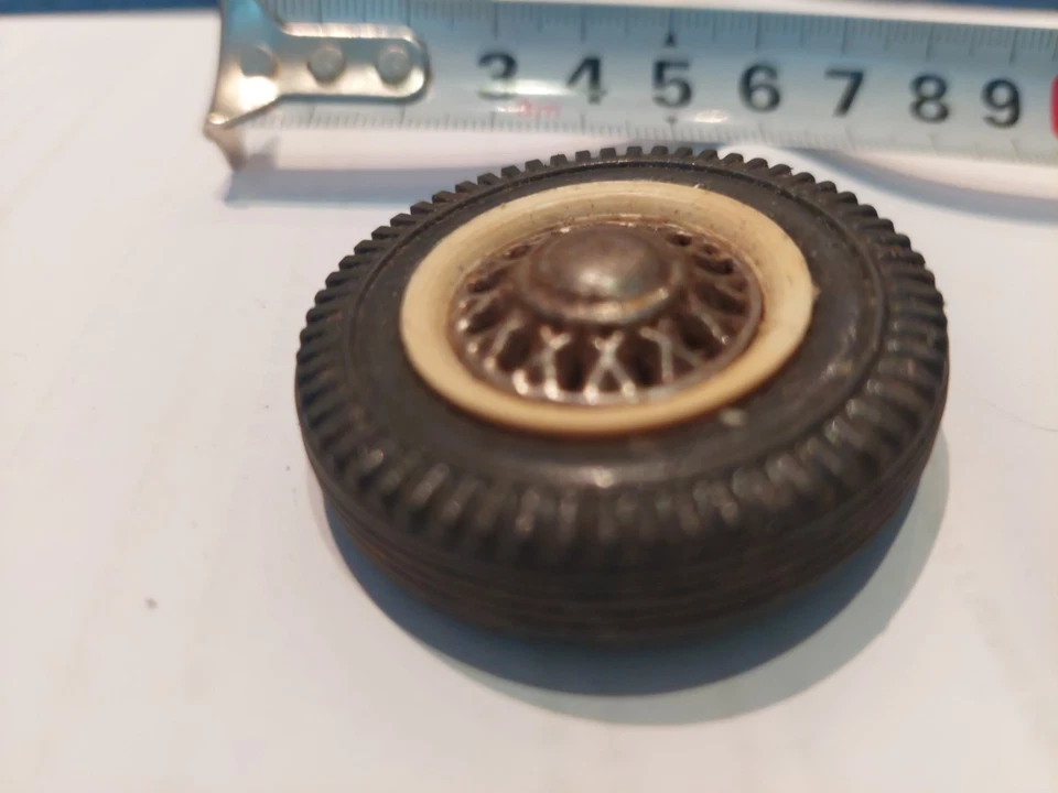 Jouet Ancien 2 Roues Pour Voiture - Photo 3/3