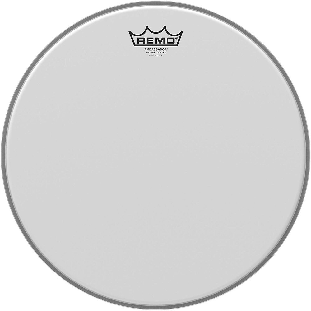 Головка барабана для теста Remo Vintage Ambassador с покрытием толщиной 14 дюймов.