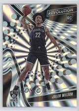 2023-24 Panini Revolution Rookies Sunburst 22/75 Jalen Wilson #144 z7j