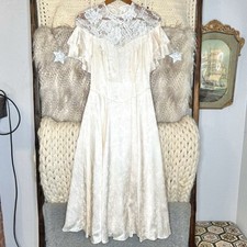 Vintage Jessica McClintock Ivory Wedding Dress