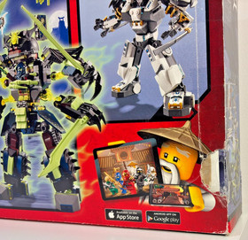 Retired LEGO Ninjago Masters of Spinjitzu 70737 Titan Mech &ndash; Complete Set