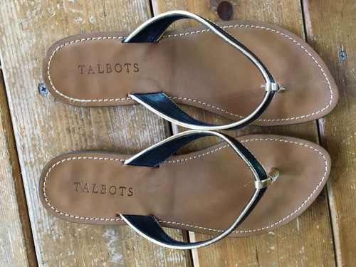 talbots flip flops