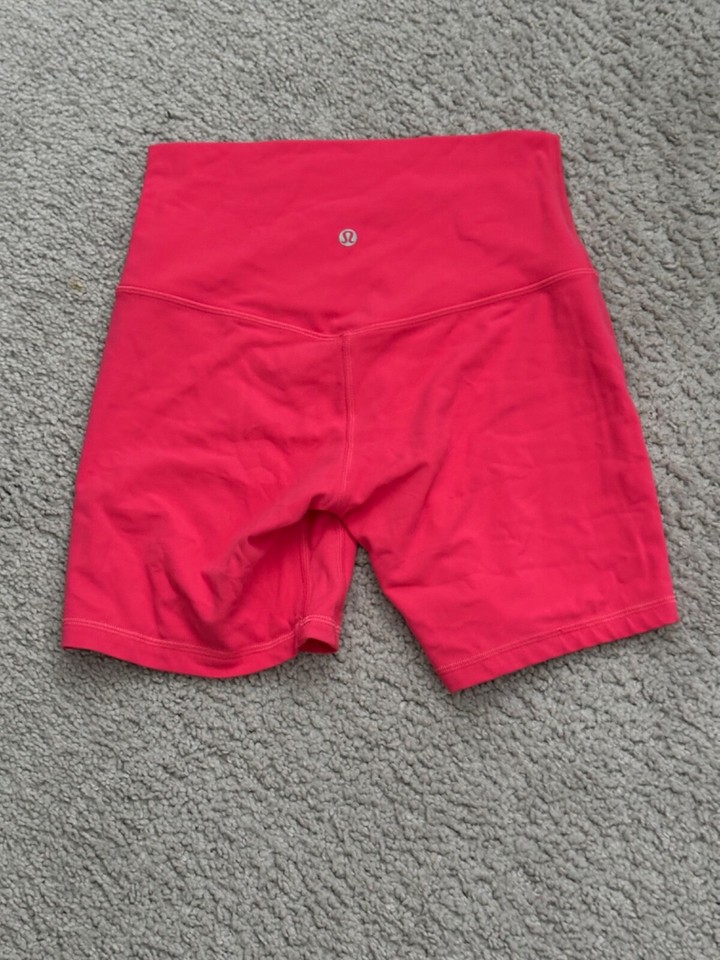 Lululemon Align HighRise Short 6" Lip Loss Pink Size 6 eBay