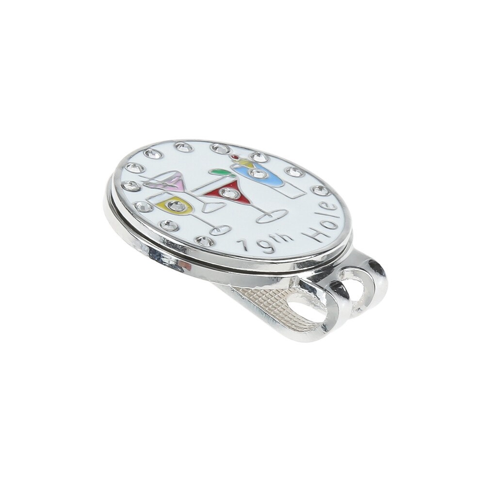 1x Golf Ball Marker with Hat Clip 24mm/0.94in For Ball Marker Golf Gifts Replace