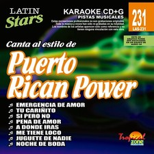 Karaoke Latin Stars 231 Puerto Rican Power