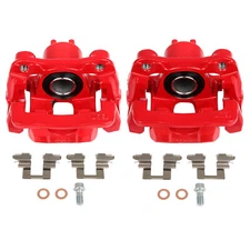 For 2003 2004 2005 2006 2007 08 Honda Pilot Rear Brake Calipers w/ Bracket Pair