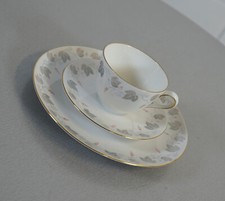 Servizio da tè caffè porcellana Seltmann Weiden vino foglie di vino 3 pezzi d...