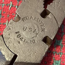 Vintage Kraeuter 10” Lineman Pliers USA 🇺🇸