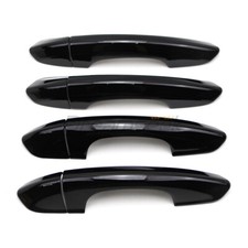 4 Pcs Black Door Handle Cover Decoration Trim Stickers For Ford Fusion 2013-2020 4 Pcs Black Door Handle Cover Decoration Trim Stickers For Ford Fusion 2013-2020