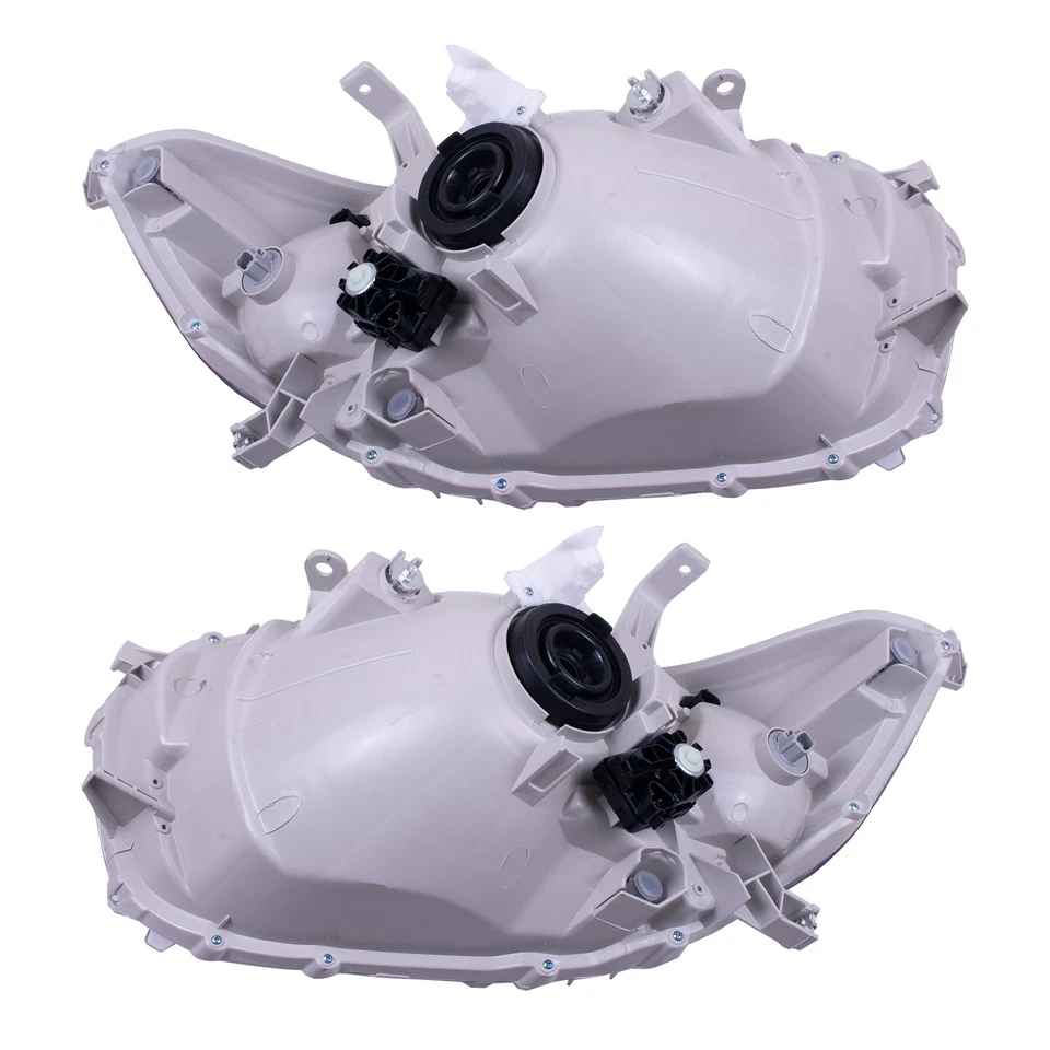 Pair Headlight Lamp for Toyota Kluger U40 2007-08/2010 Chrome Low configuration - image 4 of 4