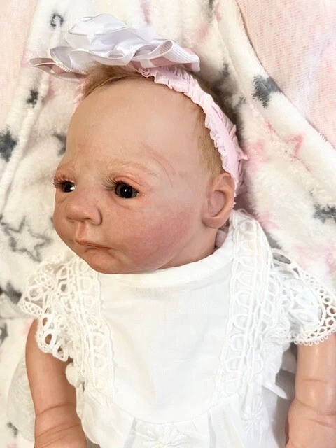 Reborn Tina Kewy's Tobias , comes with his coa , he is so sweet as a girl - Image 2 of 4