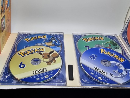 Pokemon 10 Disc All Stars DVD Box Set 11 Hours Of Pokemon Adventures - Afbeelding 8 van 11