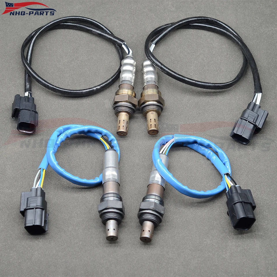 Juego (4) Sensor de oxígeno O2 aguas arriba y aguas abajo para Acura MDX V6 2007 2008 2009 3,7 L Foto 3 de 4