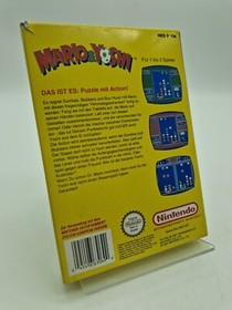 Mario & Yoshi - Nintendo NES - PAL Alem&aacute;n - EMBALAJE ORIGINAL - Instrucciones