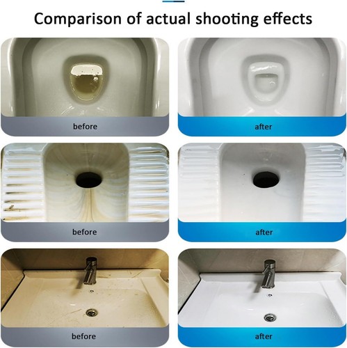 Bowling Bubble Toilet Bowl Cleaner Automatic in Bottle Bathroom Descaling Tank - Picture 11 of 28