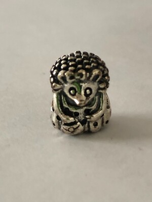 Mrs Hedgehog Charm, Authentic S925 Sterling Silver