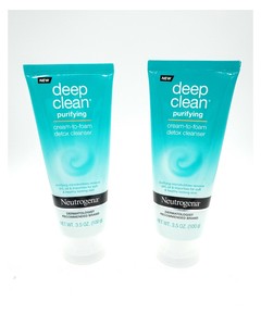 neutrogena deep clean cream to foam cleanser