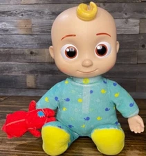 Cocomelon, 2021, Moonbug ,JJ Doll, Electronic,Plush Musical Talking Bedtime Doll