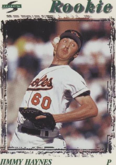 1996 Score - Jimmy Haynes #509 - 1 of 1