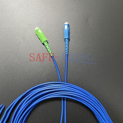 ONE Armored Cable SC/UPC-SC/APC Single-Mode Simplex Fiber Optic Patch Cord 50M