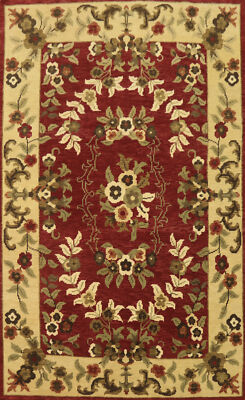 Stylish Handcrafted Living Room Rug 7x10 ft Luxurious Hand-knotted Wool Rug