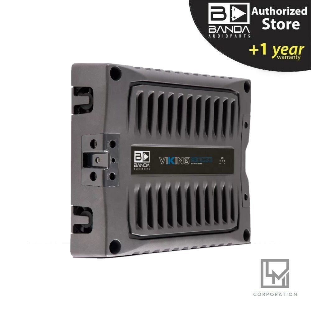 アンプ　banda viking 5000w rms アンプ banda viking 5000w rms Banda VIKING 5000W 2 Ohm Mono Car