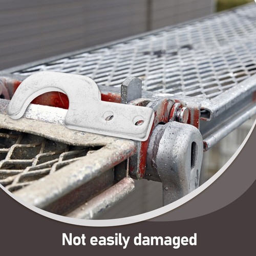 2 Pcs Scaffolding Pedal Hook Step Hooks Plank Hanging Clamps Heavy Duty - Imagen 8 de 12