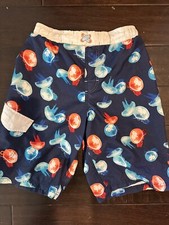 OP Ocean Pacific Swim Trunks Shorts Jellyfish  Boy  s XL 14/16 Mesh Lining