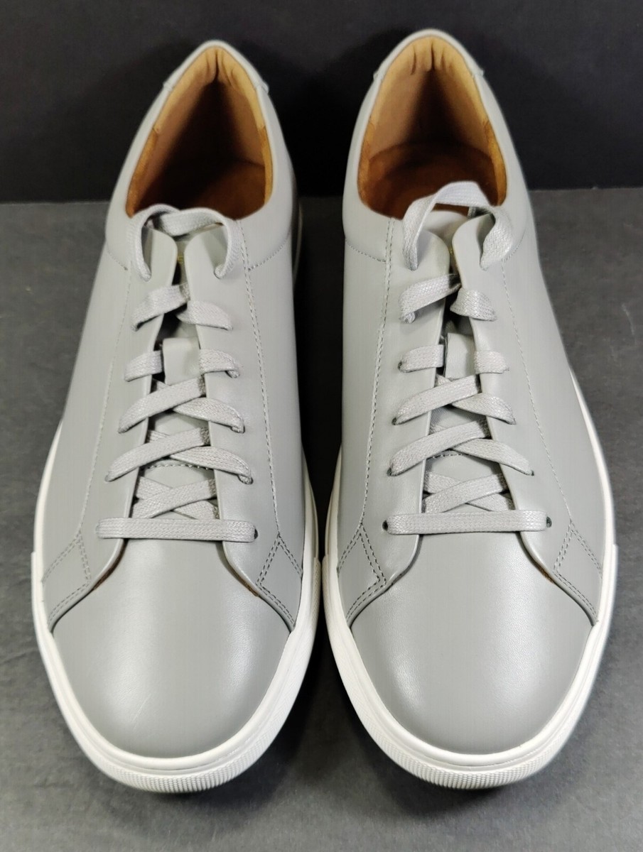 NEW REPUBLIC MARK MCNAIRY SHOES GRAY LEATHER CASUAL MINIMALIST