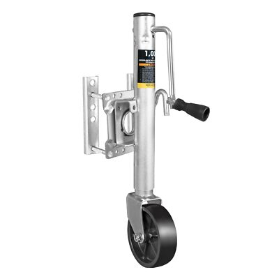#ad Torin 1000 lbs Trailer Jack with Wheel 10quot; Lift Bolt on Trailer Tongue Jack. $42.98