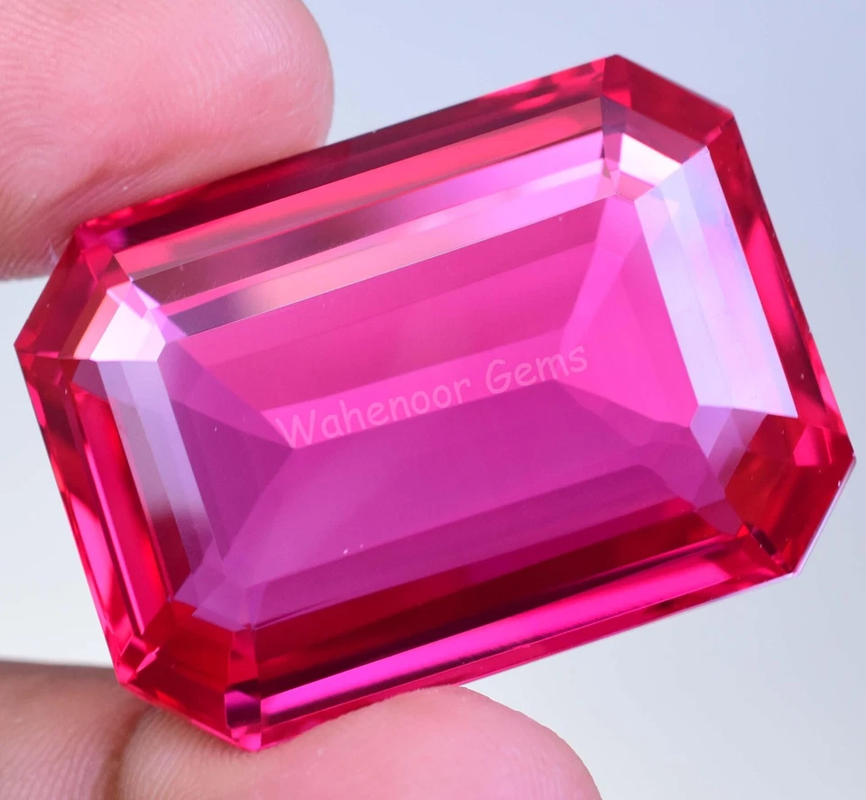 FLAWLESS 137.20 Ct Natural Mogok Pink Ruby Emerald CERTIFIED Stunning Gemstone - Image 2 of 4
