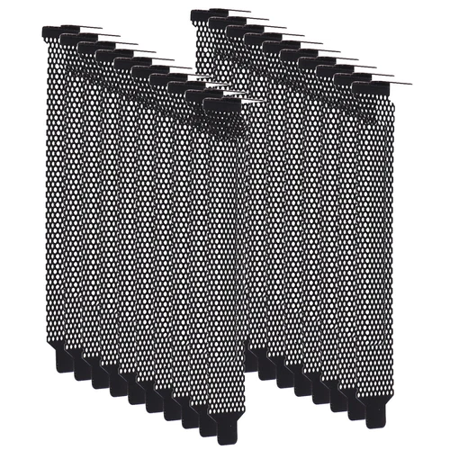 20 PCS Heat Dissipation Dustproof Cover Pci Case Slot Vented Pcie