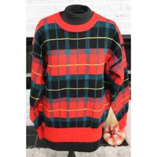 Vintage Nordstrom 100 Shetland Wool Sweater - Size Medium