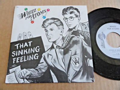 DISQUE 45T DE WHIZZ FOR ATOMS '' THAT SINKING FEELING ''