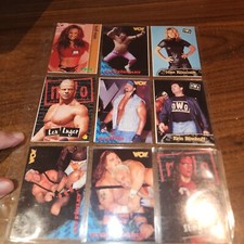 Vintage WCW NWO stickers  cards, Flair,Sting, Elizabeth