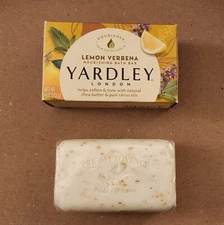 Lemon Verbena Yardley London Nourishing Bath Bar & White Gardenia  Pure...