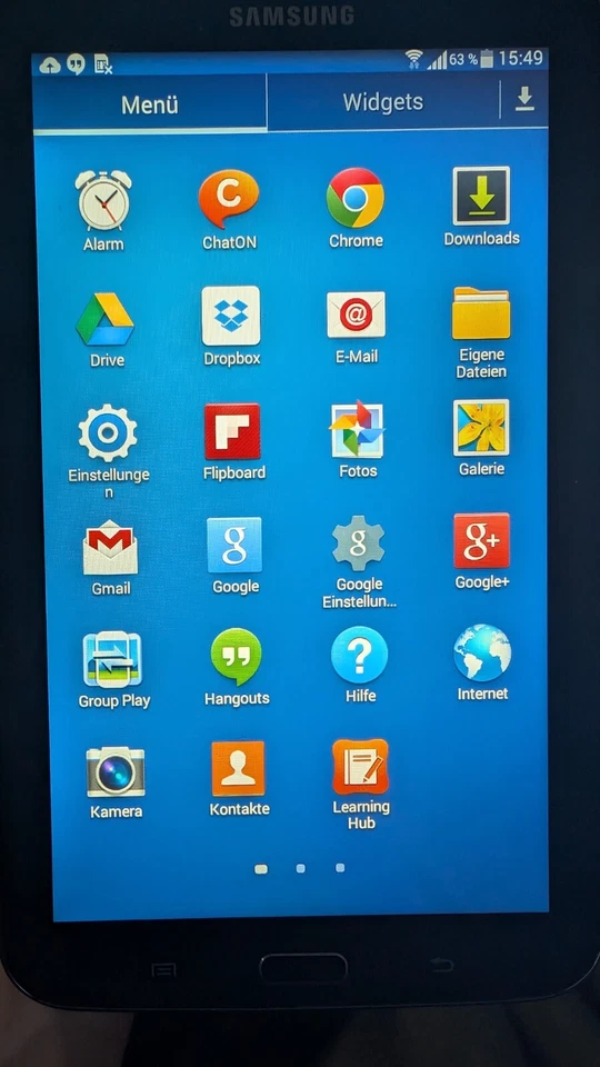 9x Stück Samsung Galaxy TAB 3 SM-T211 I 7 Zoll HD Display l 3G SIM WLAN Android - Bild 3 von 4