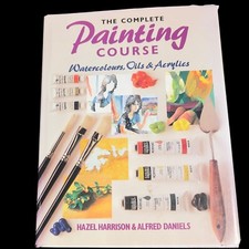 The Complete Painting Course - Watercolours, Oils  Acrylics EIGHTIES Vintage 