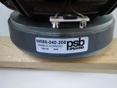 PSB Speakers 8in Woofer - Part Number W080-040-208 - Picture 4 of 6