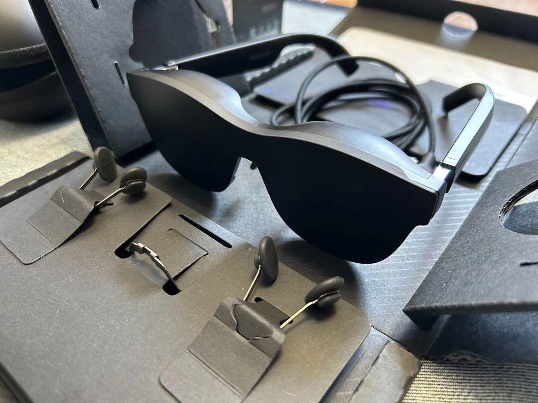 Nreal Air Glasses Xreal Black AR VR NEW NR-7100RGLX 2023 Glasses Smart Glasses