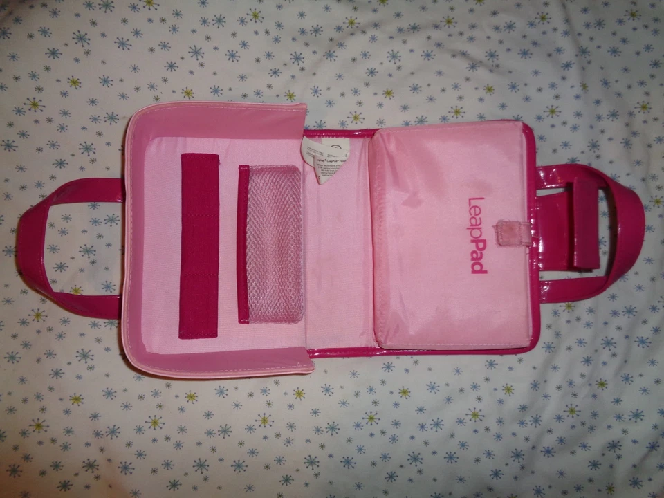 Leapfrog Leappad Explorer Kids Tablet Game System Pink Carrying Case #A - Image 3 of 4