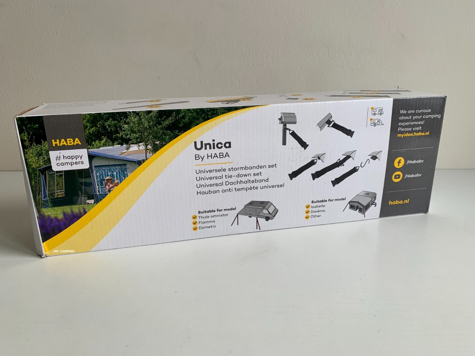 Universal Tie Down Strap Kit Fiamma Thule Isabella Dorema Awning Canopy