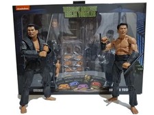 NECA Teenage Mutant Ninja Turtles Oroku Saki & Hamato Yoshi 7 Figures MIB