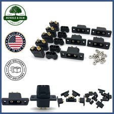 Mountable XT90E-M Connector Pair for RC Drones and Multicopter Applications