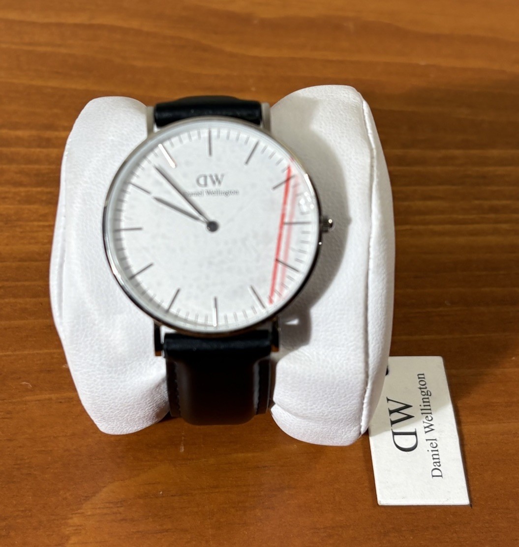 Daniel Wellington Classic Sheffield Black Leather Band Unisex