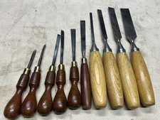 10 Pc Marples Wood carving chisel set 