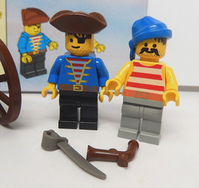 Lego 1970 Pirates Gun Cart Pirates I 100% Complete